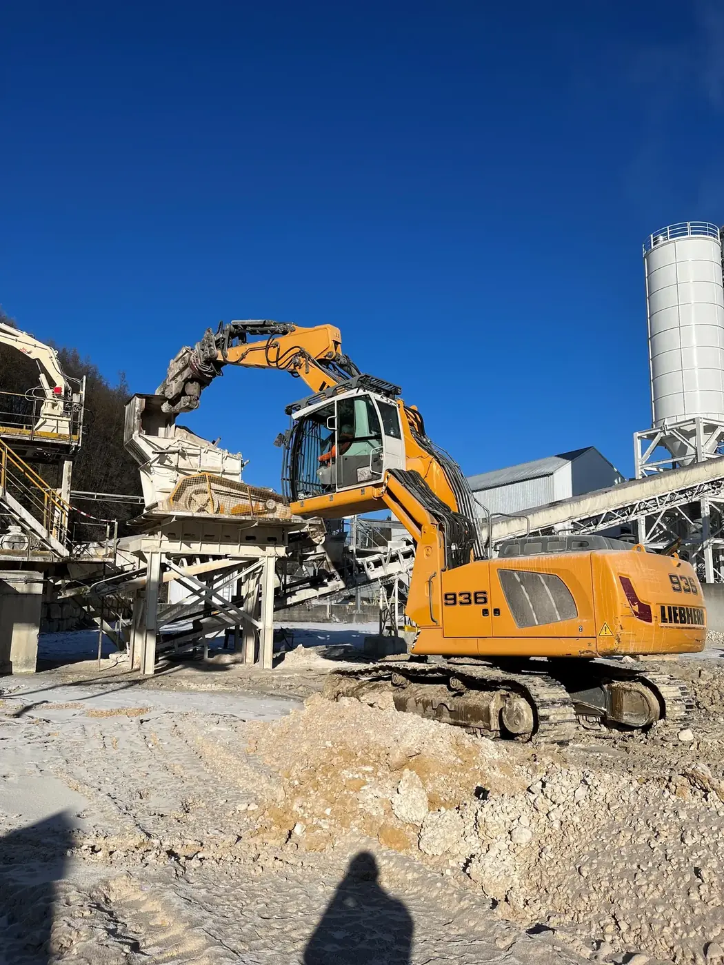 Chantier de démolition et de démantèlement mené par les équipes Voillaume